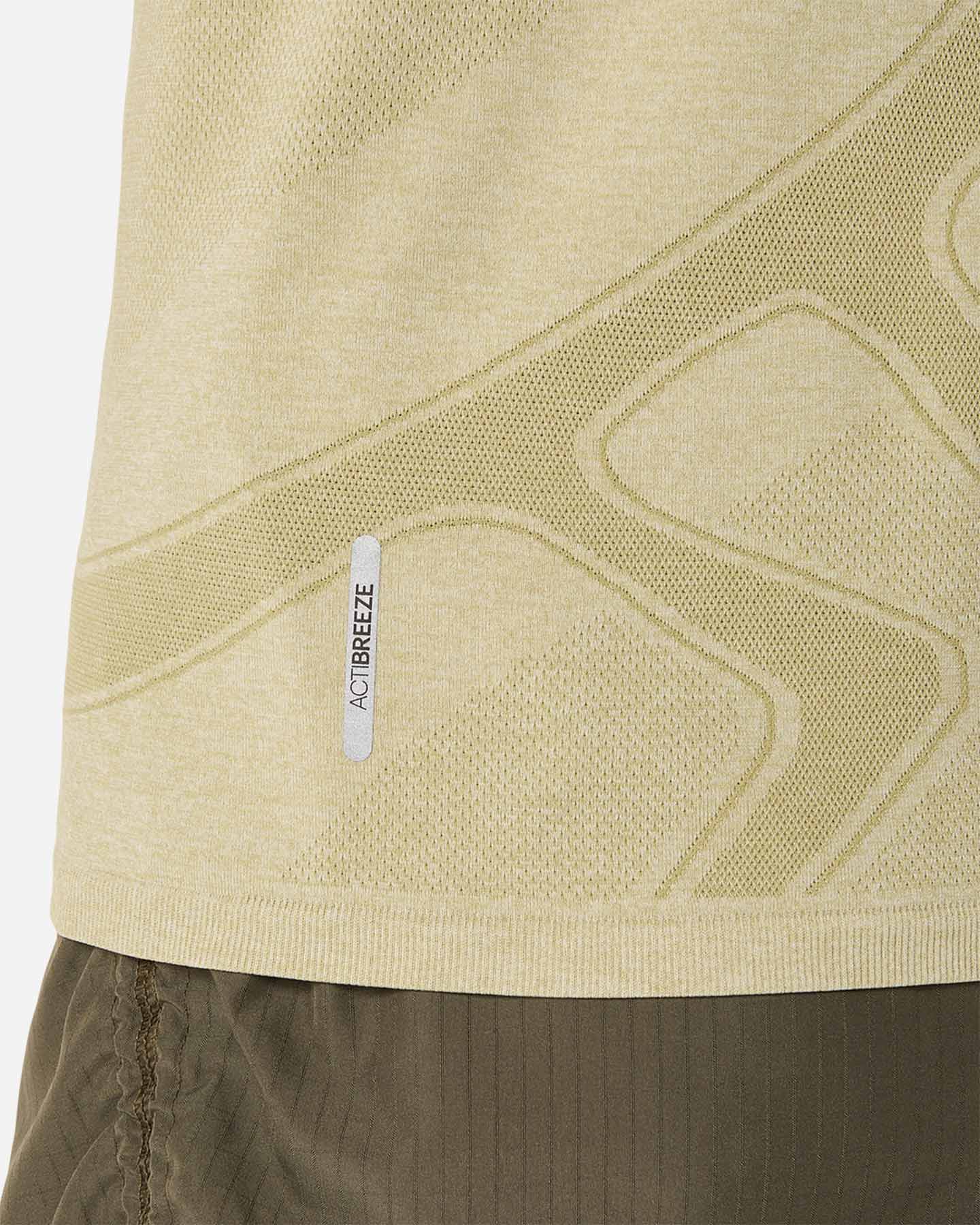 T-shirt running ASICS ROAD SEAMLESS W - Verde - 5 | Cisalfa Sport