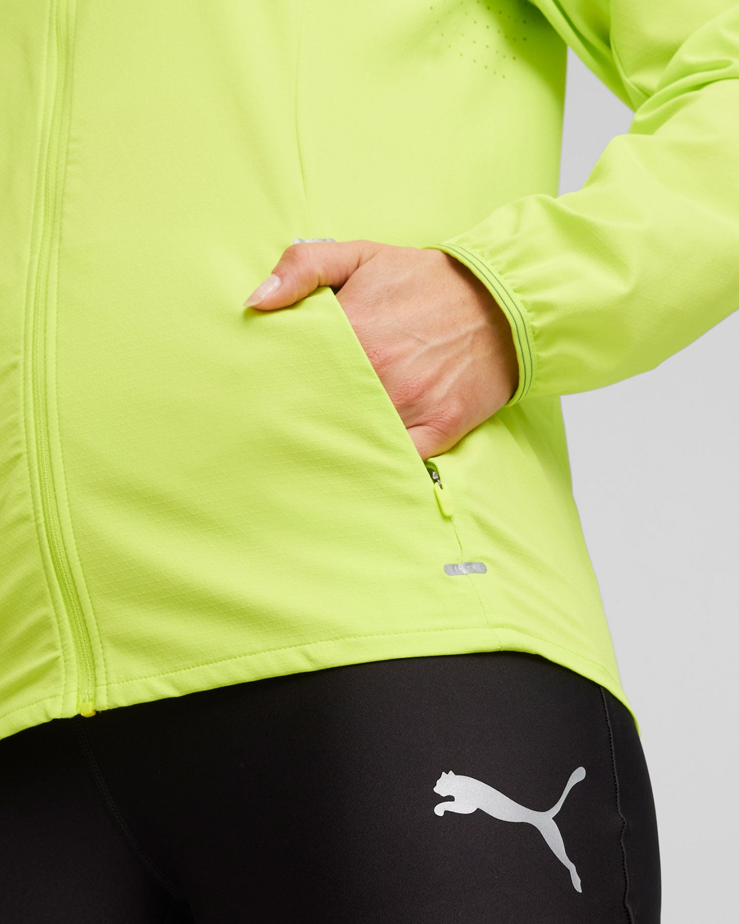 Giacca running PUMA ELITE ULTRAWAVE W - Giallo - 5 | Cisalfa Sport