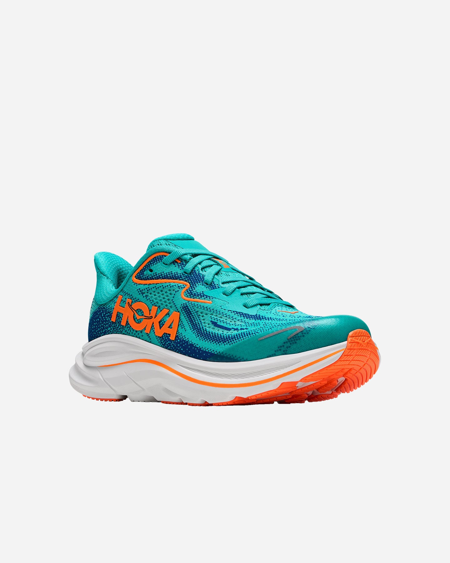 Scarpe running HOKA CLIFTON 10 JR - Blu - 1 | Cisalfa Sport