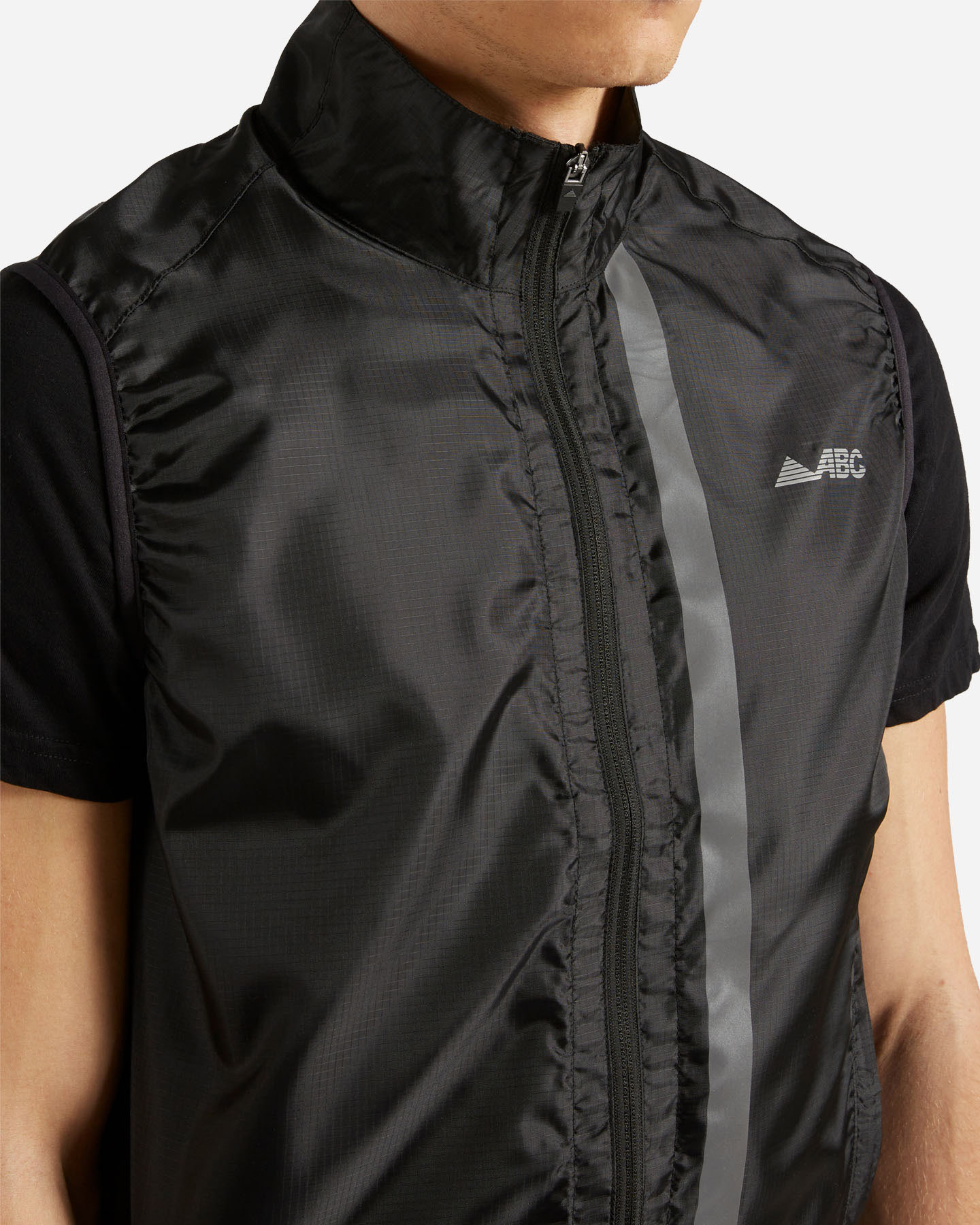 Giacca running ABC AIR M - Nero - 4 | Cisalfa Sport