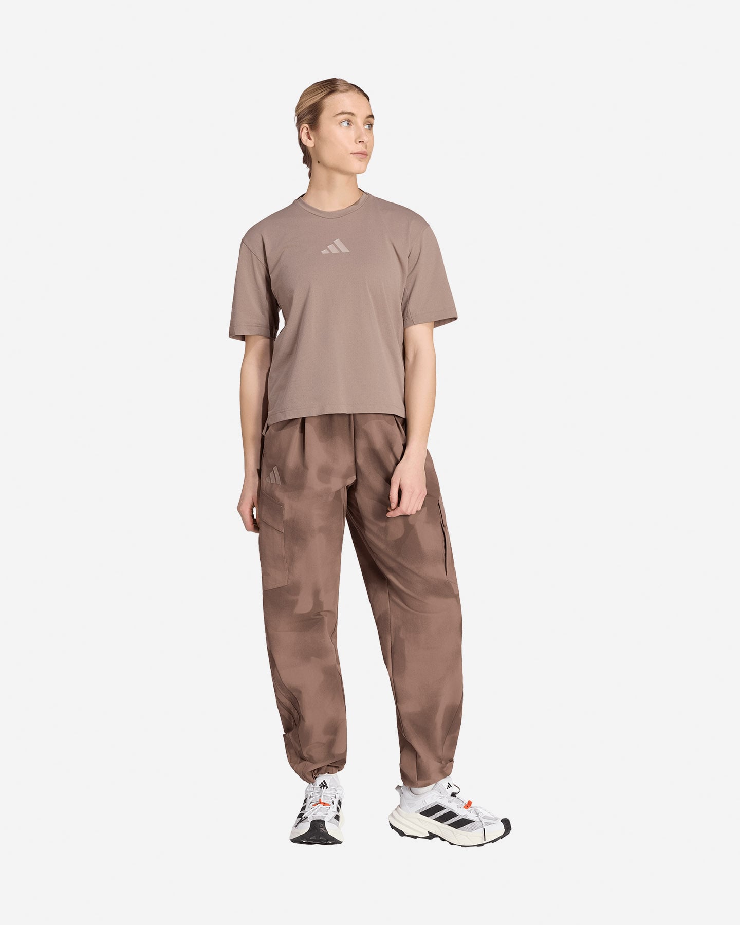 Pantalone outdoor ADIDAS TERREX XPLORIC W - Marrone - 2 | Cisalfa Sport
