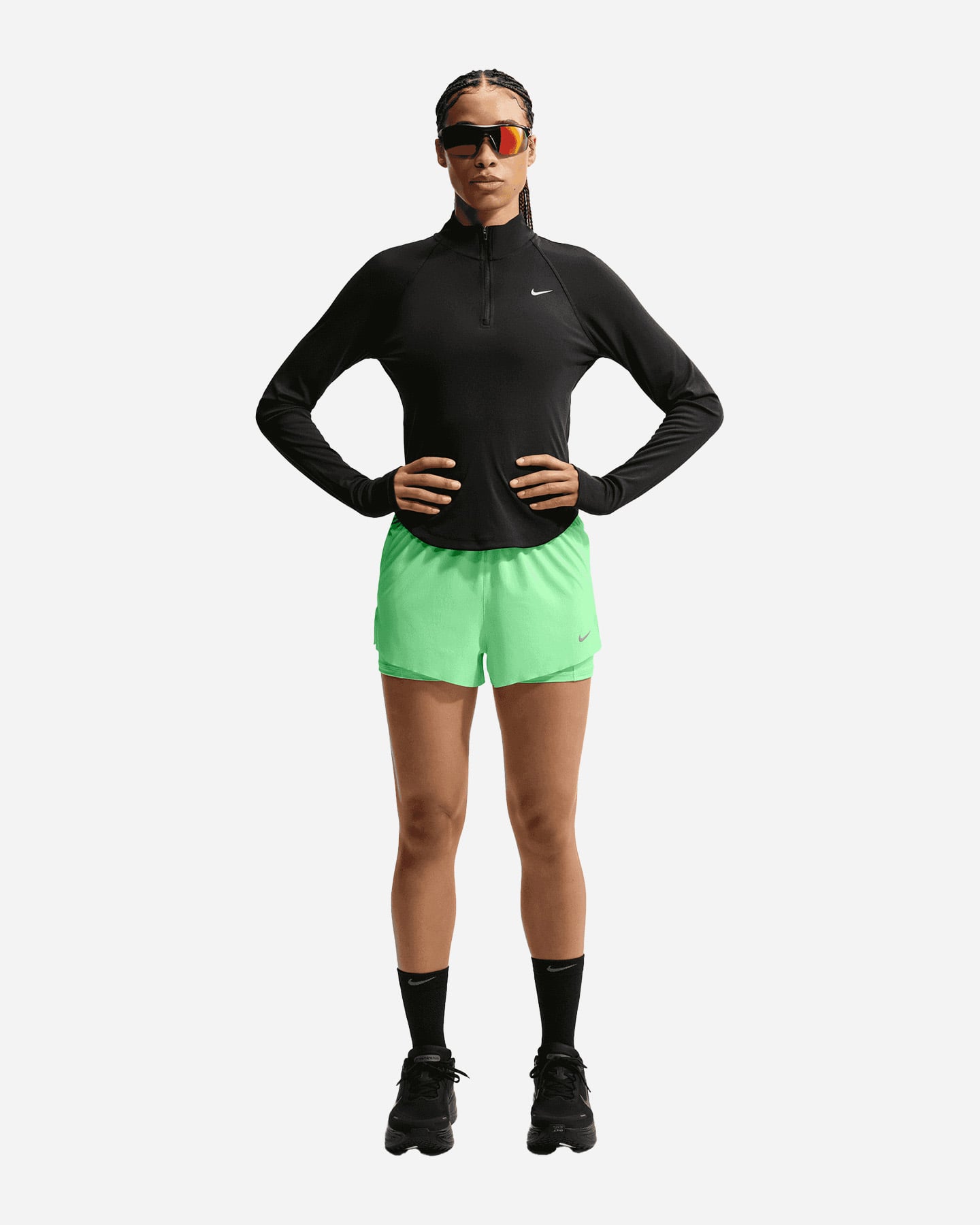 Short running NIKE SWIFT W - Verde - 1 | Cisalfa Sport