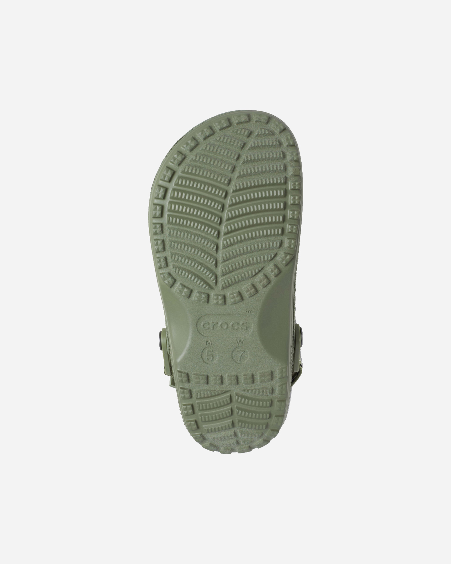 Sandali CROCS CLASSIC CRAFTED VEGAN SUEDE STITCH W - Verde - 3 | Cisalfa Sport