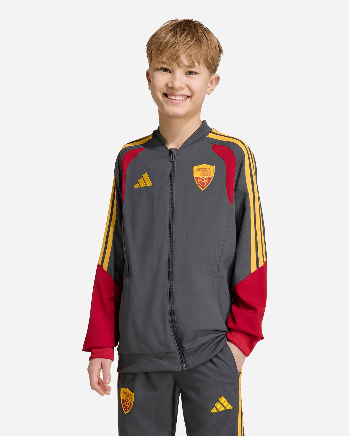 Abbigliamento calcio ufficiale ADIDAS AS ROMA TIRO26 COMPETITION 26-27 JR - 1 | Cisalfa Sport