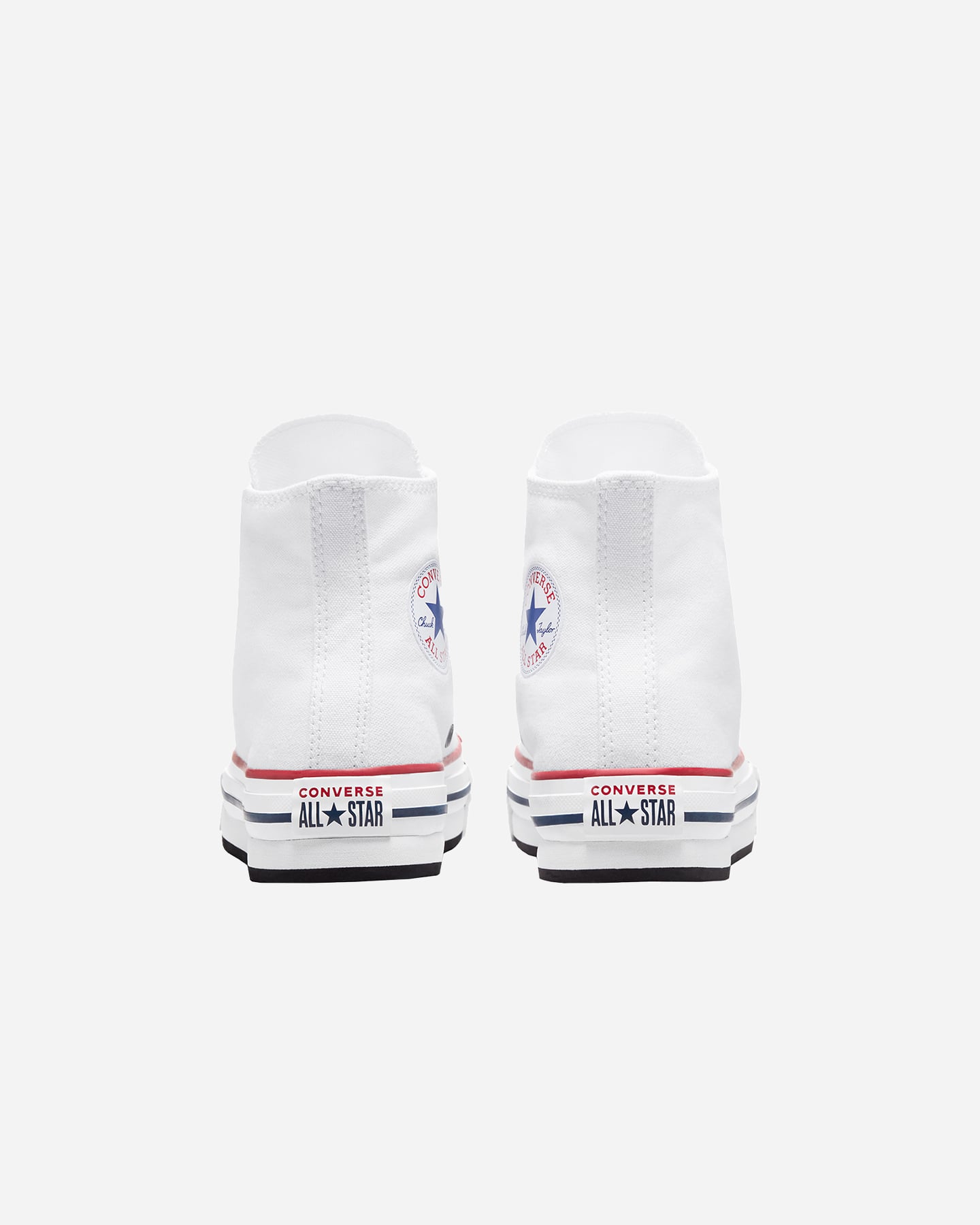 Scarpe sneakers CONVERSE CHUCK TAYLOR ALL STAR EVA LIFT PLAT GS JR - Bianco - 4 | Cisalfa Sport