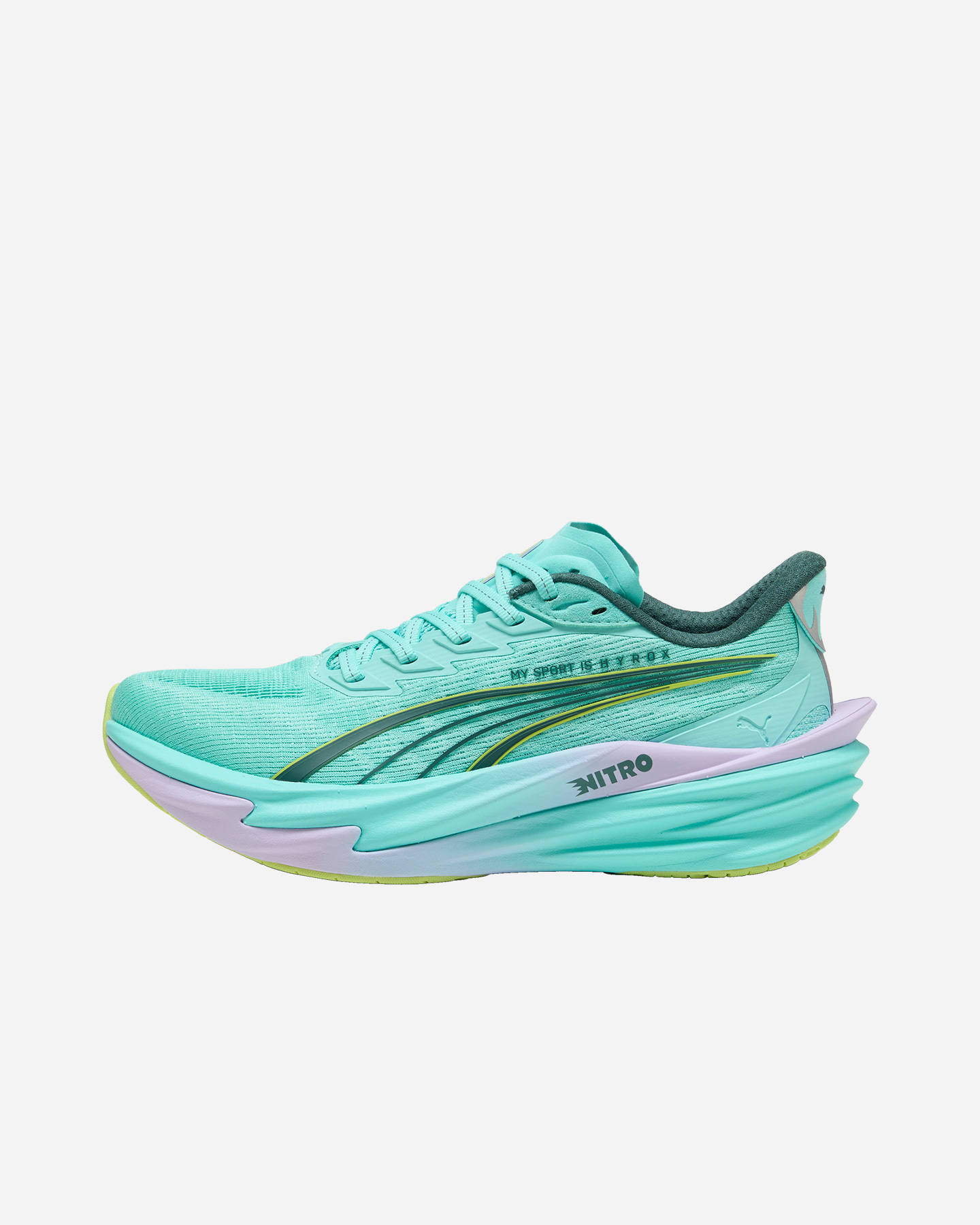 Scarpe running PUMA DEVIATE NITRO 4 HYROX W - Verde - 4 | Cisalfa Sport