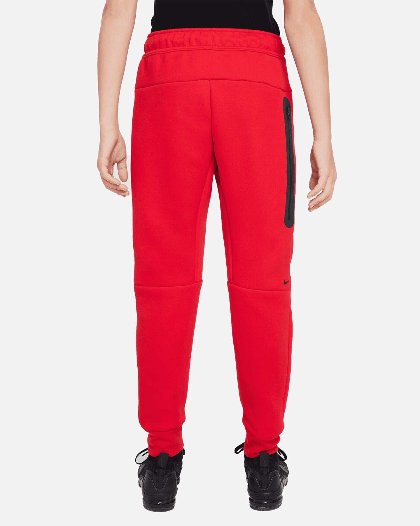 Pantalone NIKE TECH FLEECE 2 JR - Rosso - 1 | Cisalfa Sport