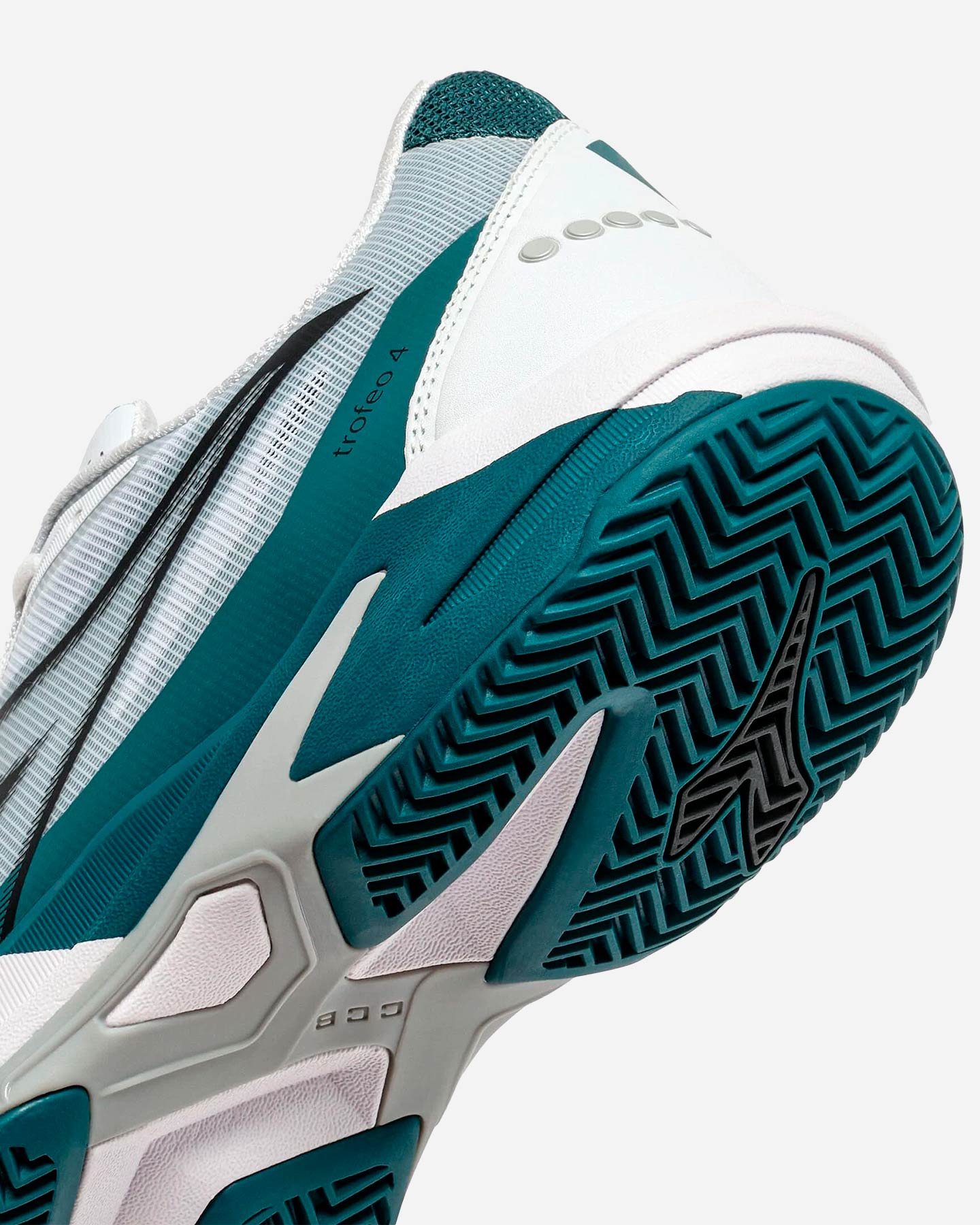 Scarpe tennis DIADORA TROFEO 4 CLAY M - Verde - 5 | Cisalfa Sport