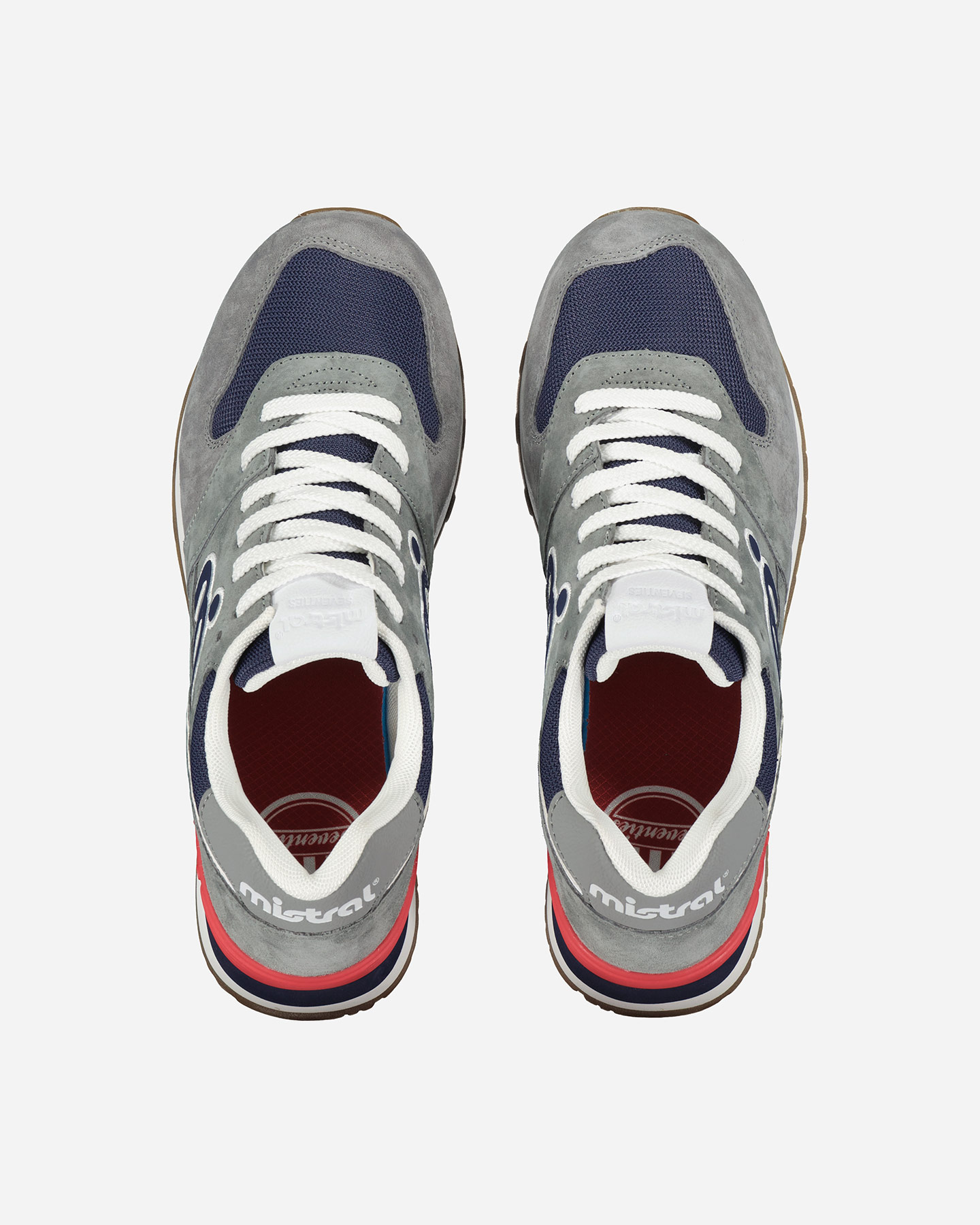 Scarpe sneakers MISTRAL SEVENTIES M - Grigio - 4 | Cisalfa Sport