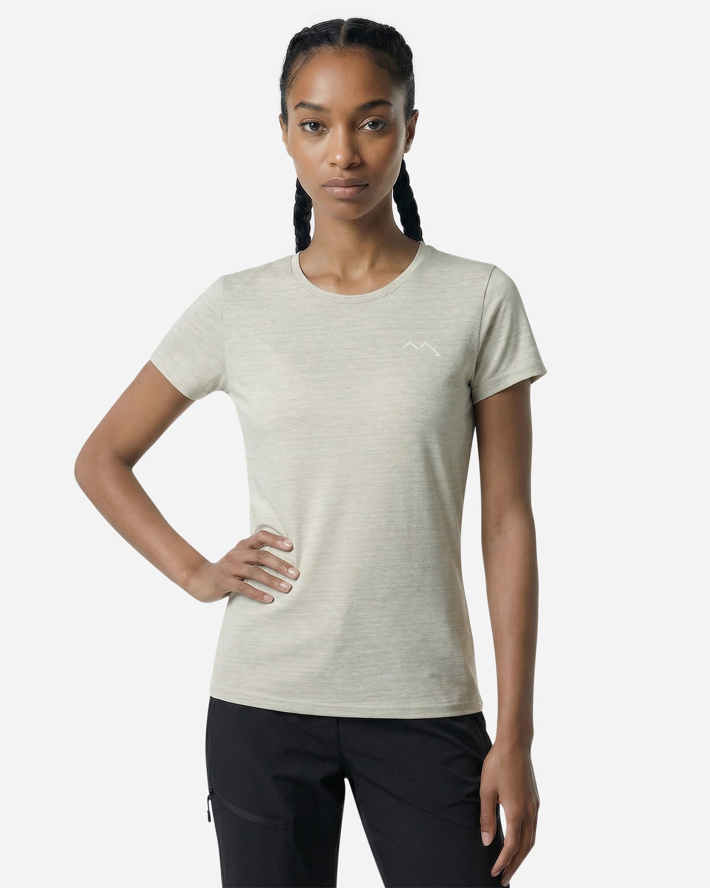 T-shirt 8848 MERINO W - Beige - 2 | Cisalfa Sport
