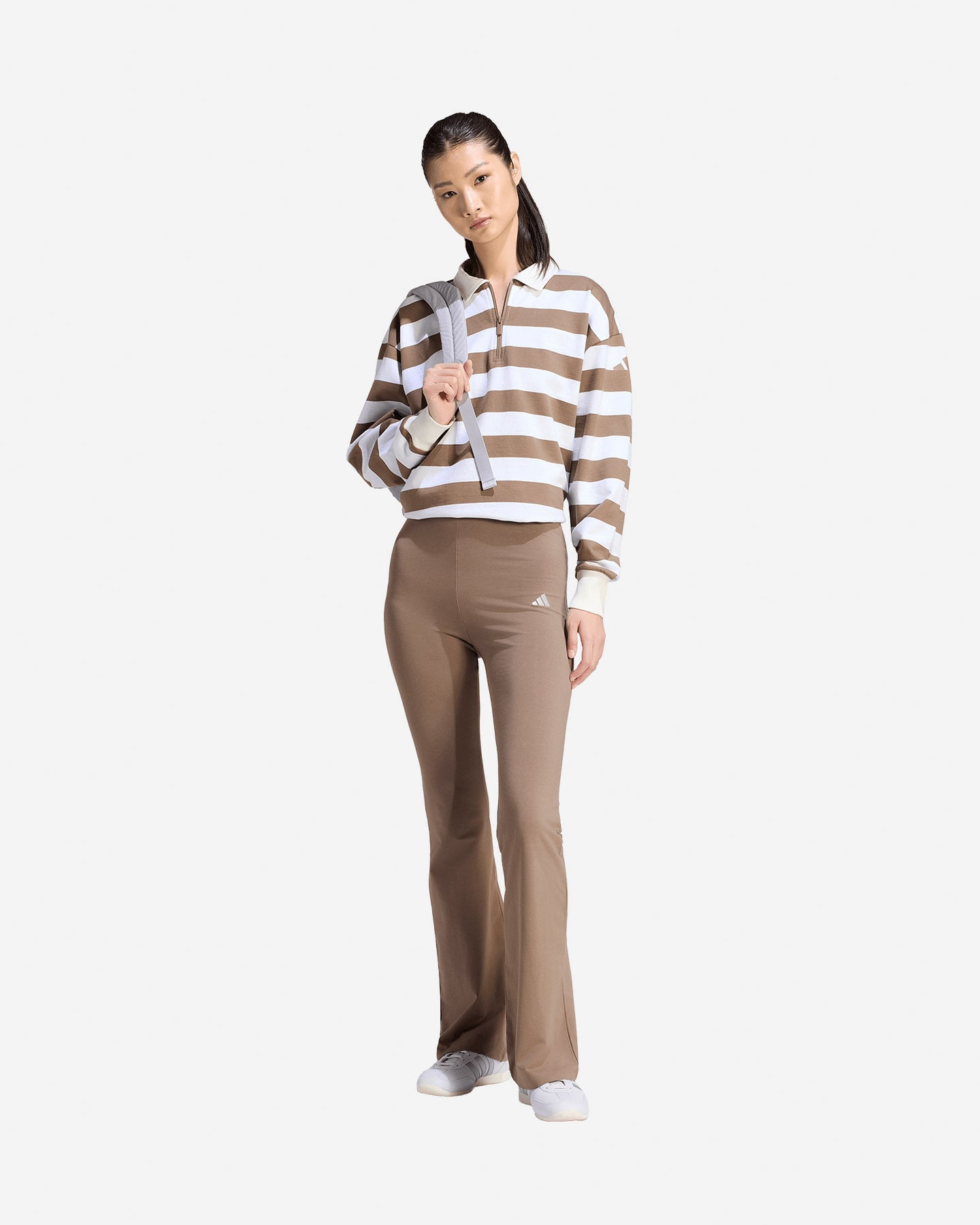 Leggings ADIDAS ESSENTIALS SMALL LOGO W - Marrone - 2 | Cisalfa Sport