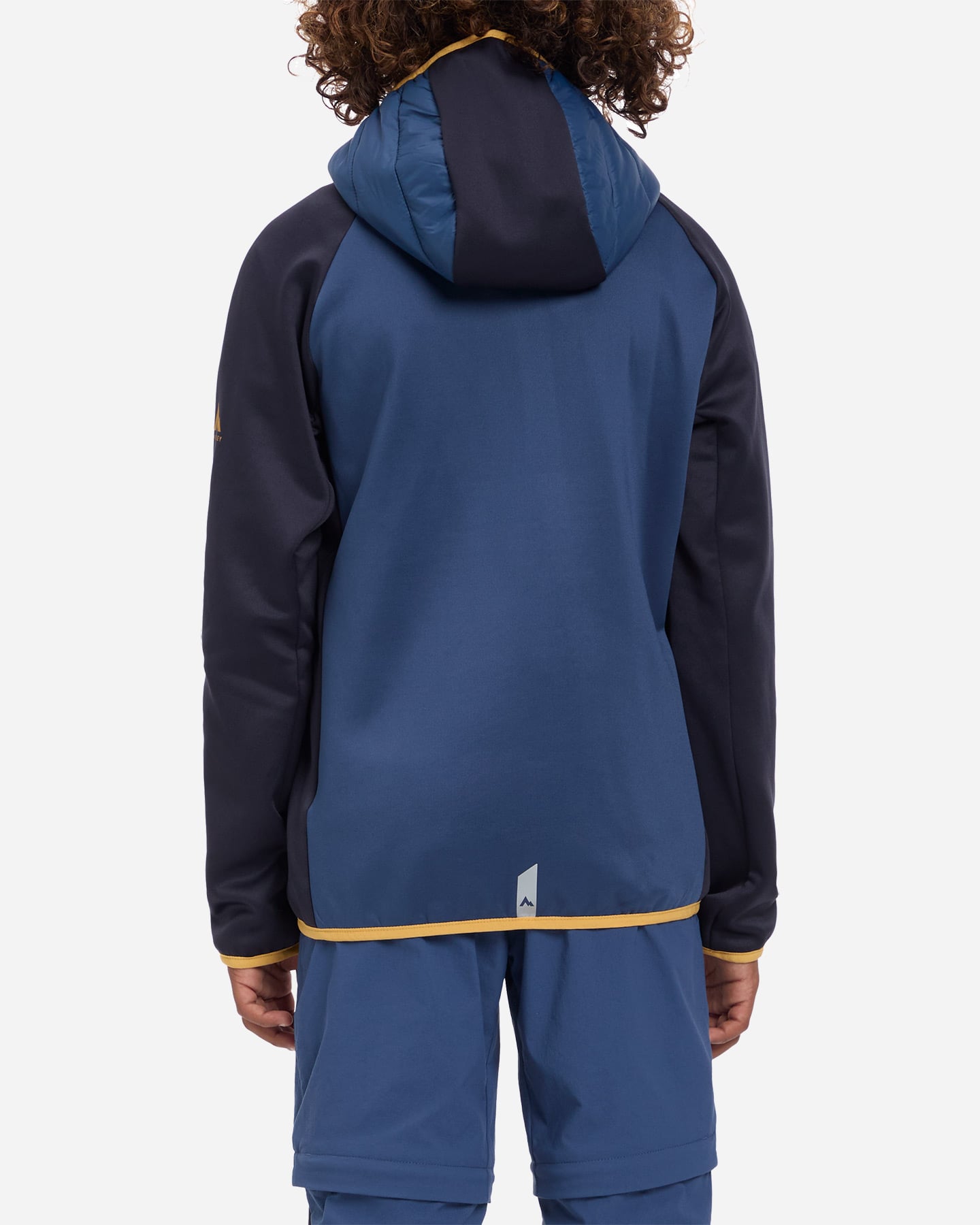 Giacca outdoor MCKINLEY SAGAN II HYBRID JR - Blu Navy - 2 | Cisalfa Sport