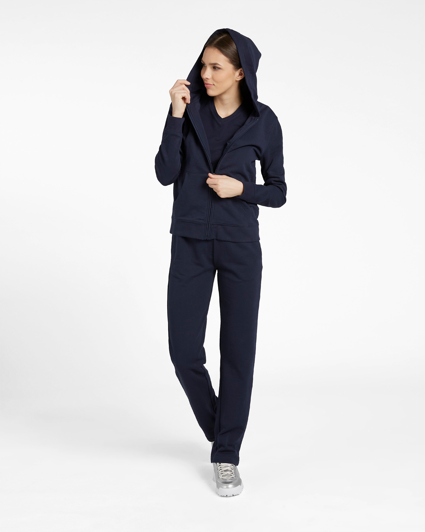 Felpa ABC BASIC W - Blu - 1 | Cisalfa Sport