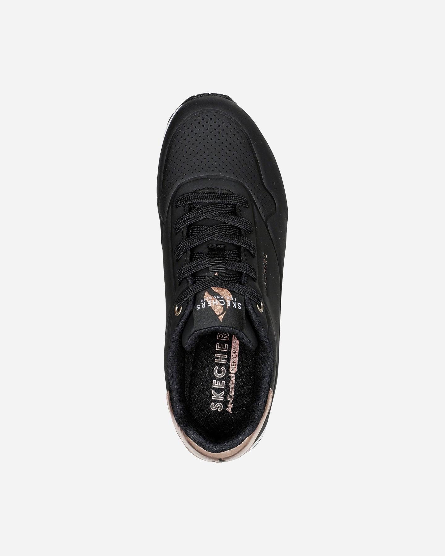 Scarpe sneakers SKECHERS UNO GOLDEN AIR W - Nero - 3 | Cisalfa Sport