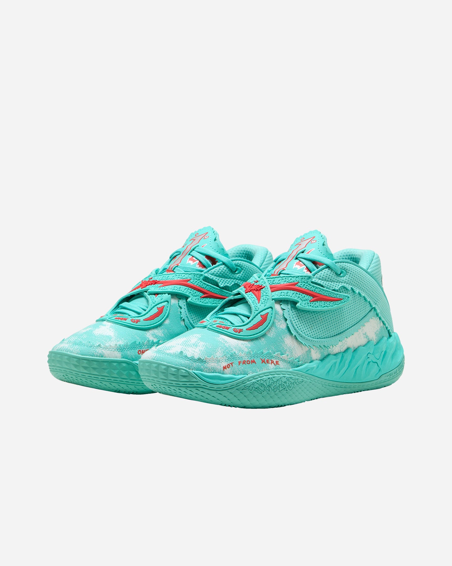 Scarpe basket PUMA MB.05 MELO WORLD M - Verde - 1 | Cisalfa Sport