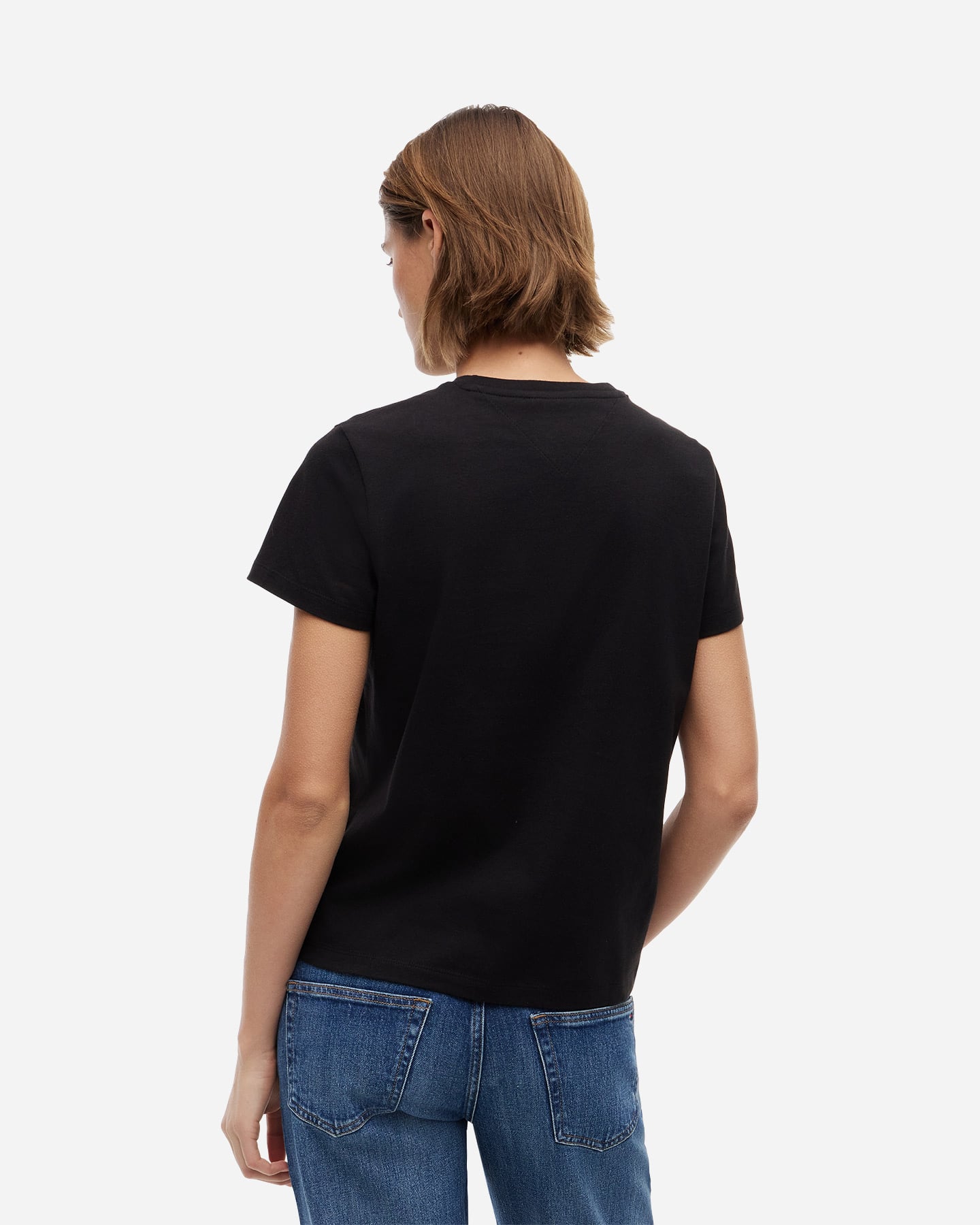 T-shirt TOMMY HILFIGER LINEAR W - Nero - 3 | Cisalfa Sport