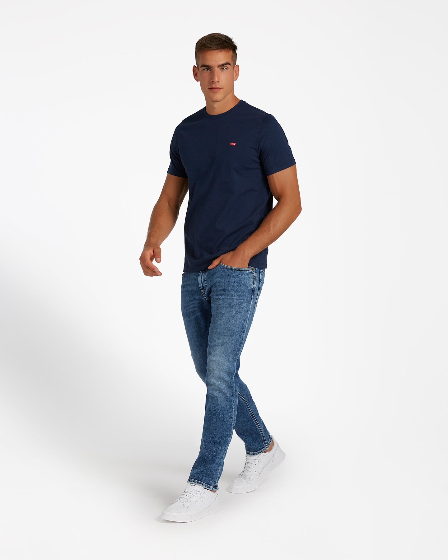 T-shirt LEVI'S LOGO SMALL PATCH M - Denim - 3 | Cisalfa Sport