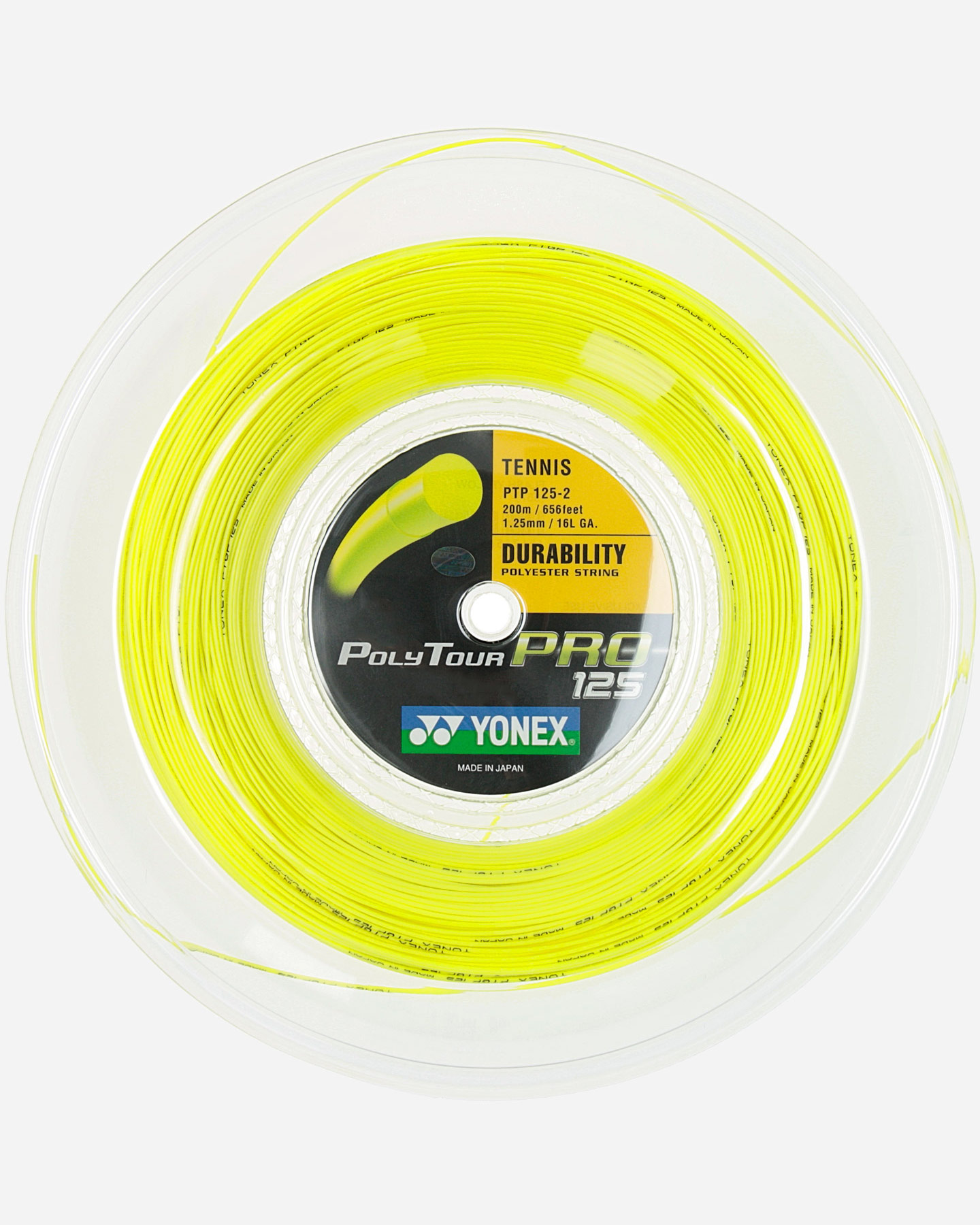 Corde tennis YONEX POLYTOUR PRO  - Giallo - 1 | Cisalfa Sport
