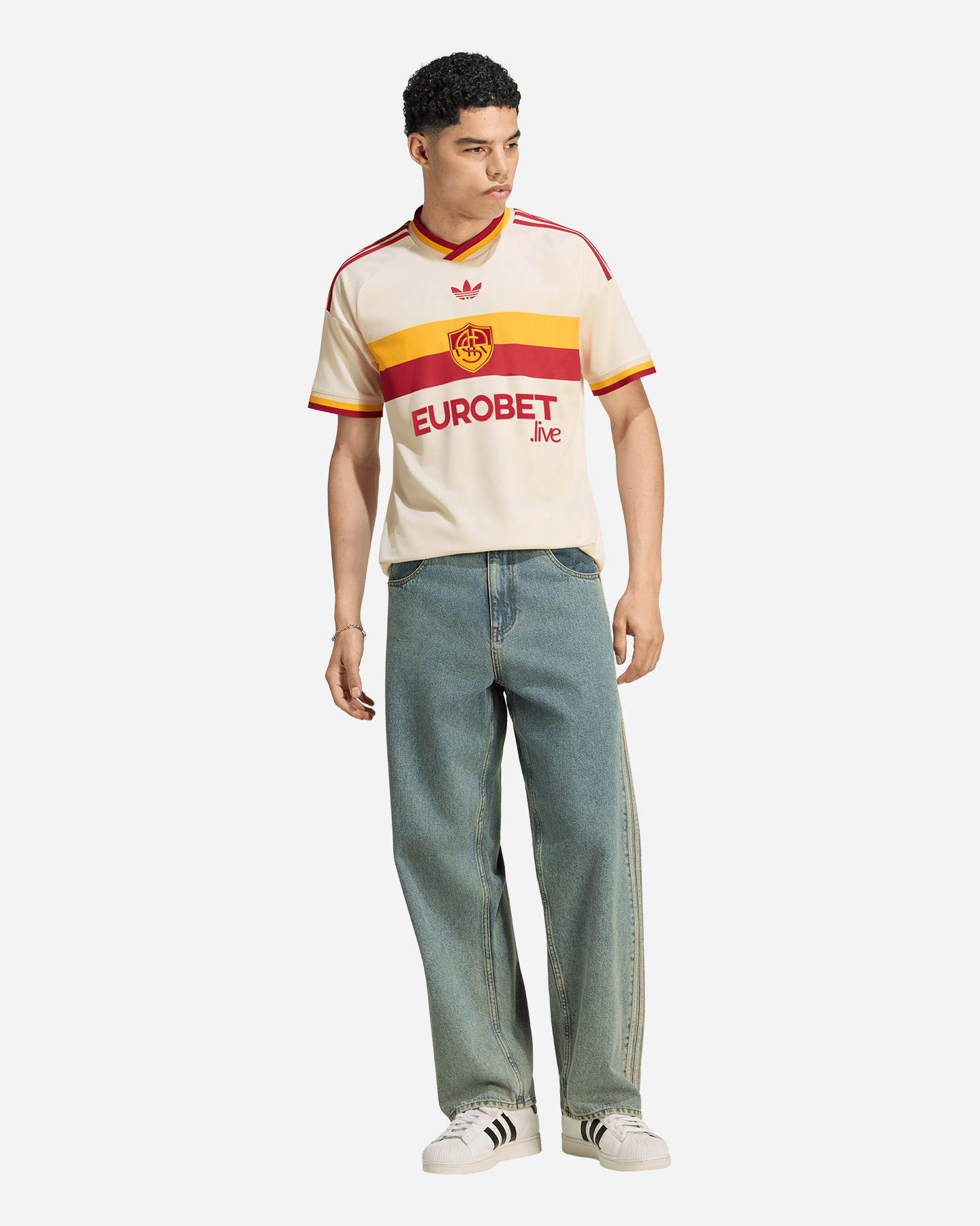 Maglia calcio ufficiale ADIDAS AS ROMA AWAY 26-27 M - 4 | Cisalfa Sport